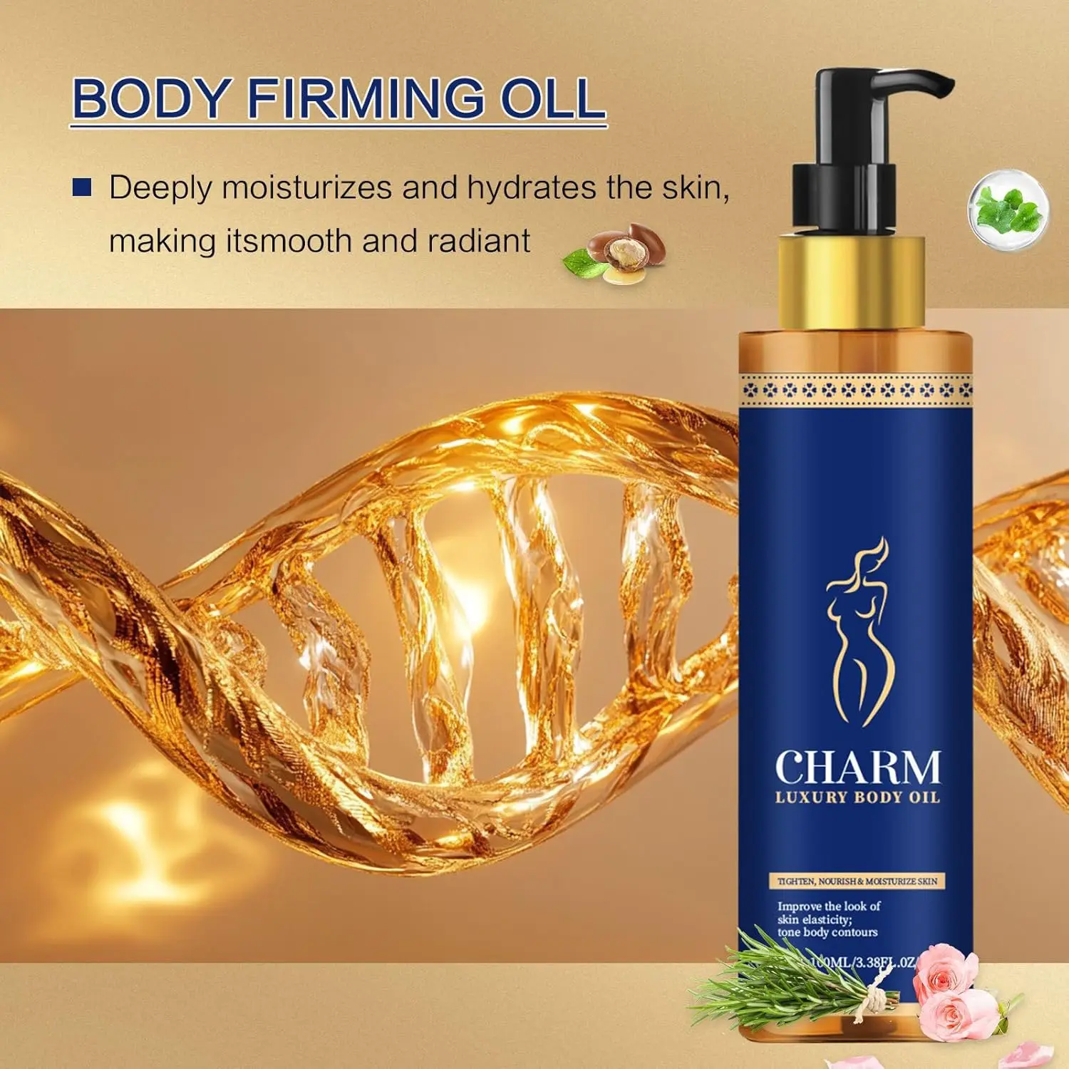 Firming Body Oil Luxury Body O - Luxury Skincare Line recensie en prijs