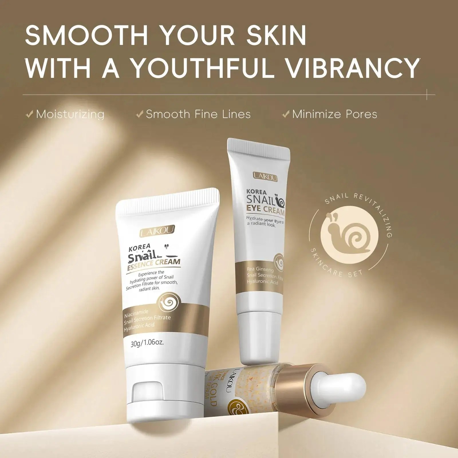 24K Gold Snail Repair Serum Ey - Luxury Skincare Serum recensie en prijs