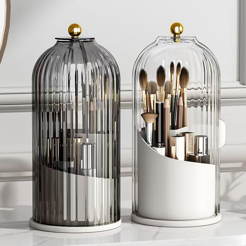 360° Rotating Makeup Brush Hol - Luxury Skincare Containers recensie en prijs