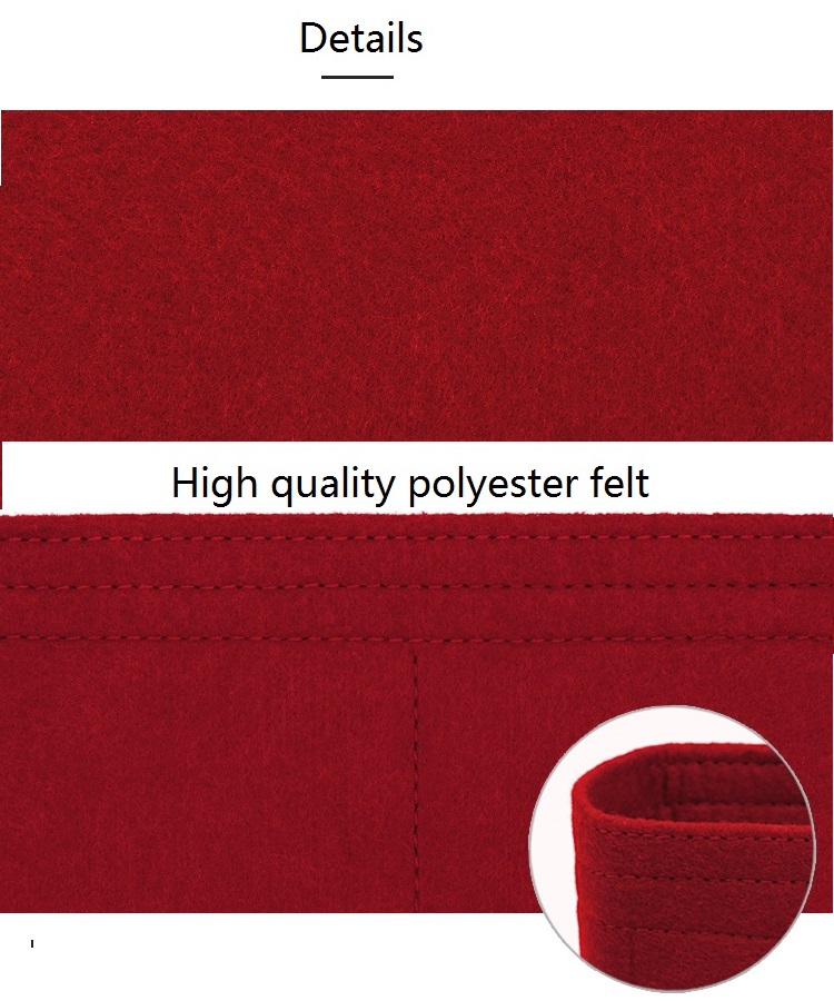 Felt Insert Bag Organizer for  - Luxury Skincare Containers recensie en prijs