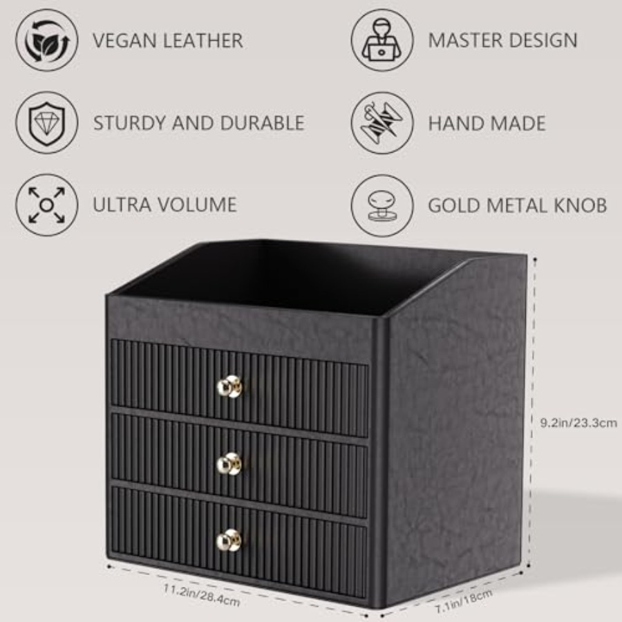 Luxury Makeup Organizer with 3 - Luxury Skincare Organizer recensie en prijs