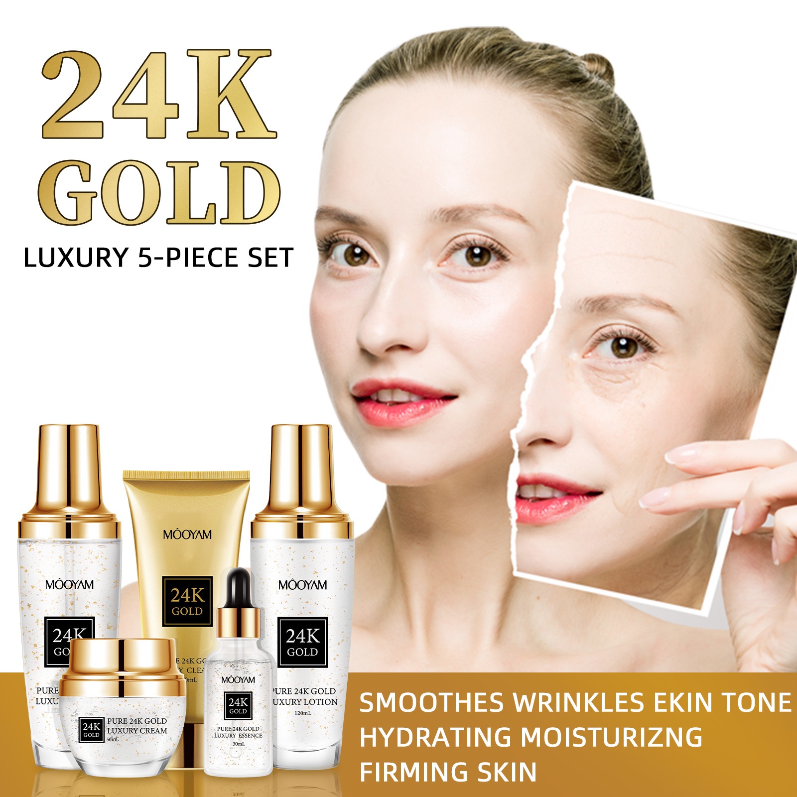 24K Gold LUXURY Moisturizin An - Luxury Skincare Anti Aging recensie en prijs