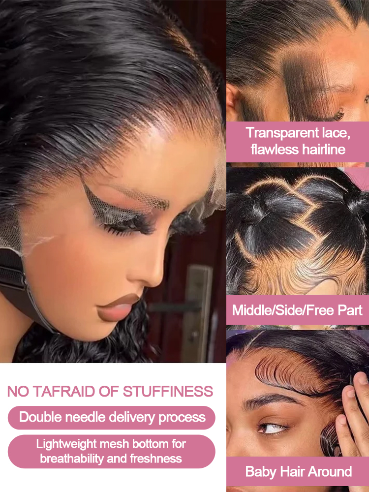 13x6 HD Loose Deep Wave Lace F - Luxury Skincare Line recensie en prijs