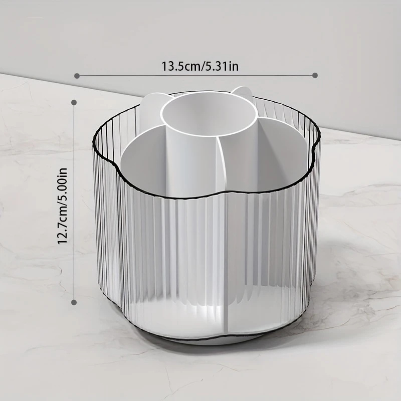 360° Rotating Makeup Brush Hol - Luxury Skincare Organizer recensie en prijs