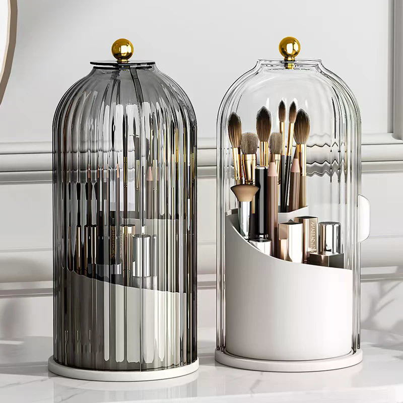 360° Rotating Makeup Brush Hol - Luxury Skincare Organizer recensie en prijs