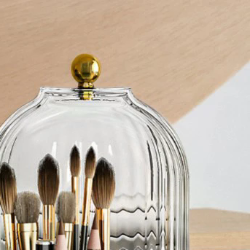 360° Rotating Makeup Brush Hol - Luxury Skincare Organizer recensie en prijs