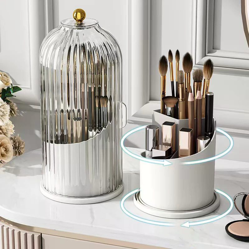360° Rotating Makeup Brush Hol - Luxury Skincare Organizer recensie en prijs