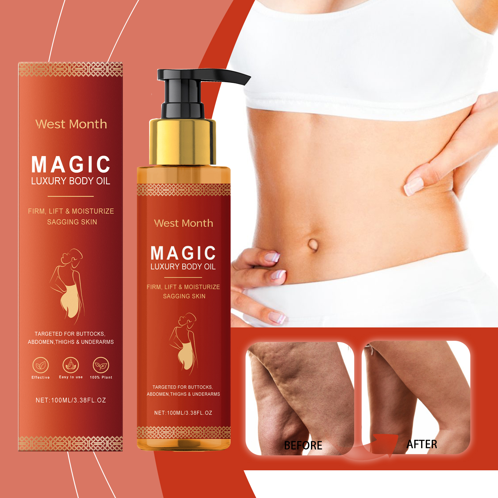WEST MONTH Magic Luxury Body O - Luxury Skincare Products For Women recensie en prijs