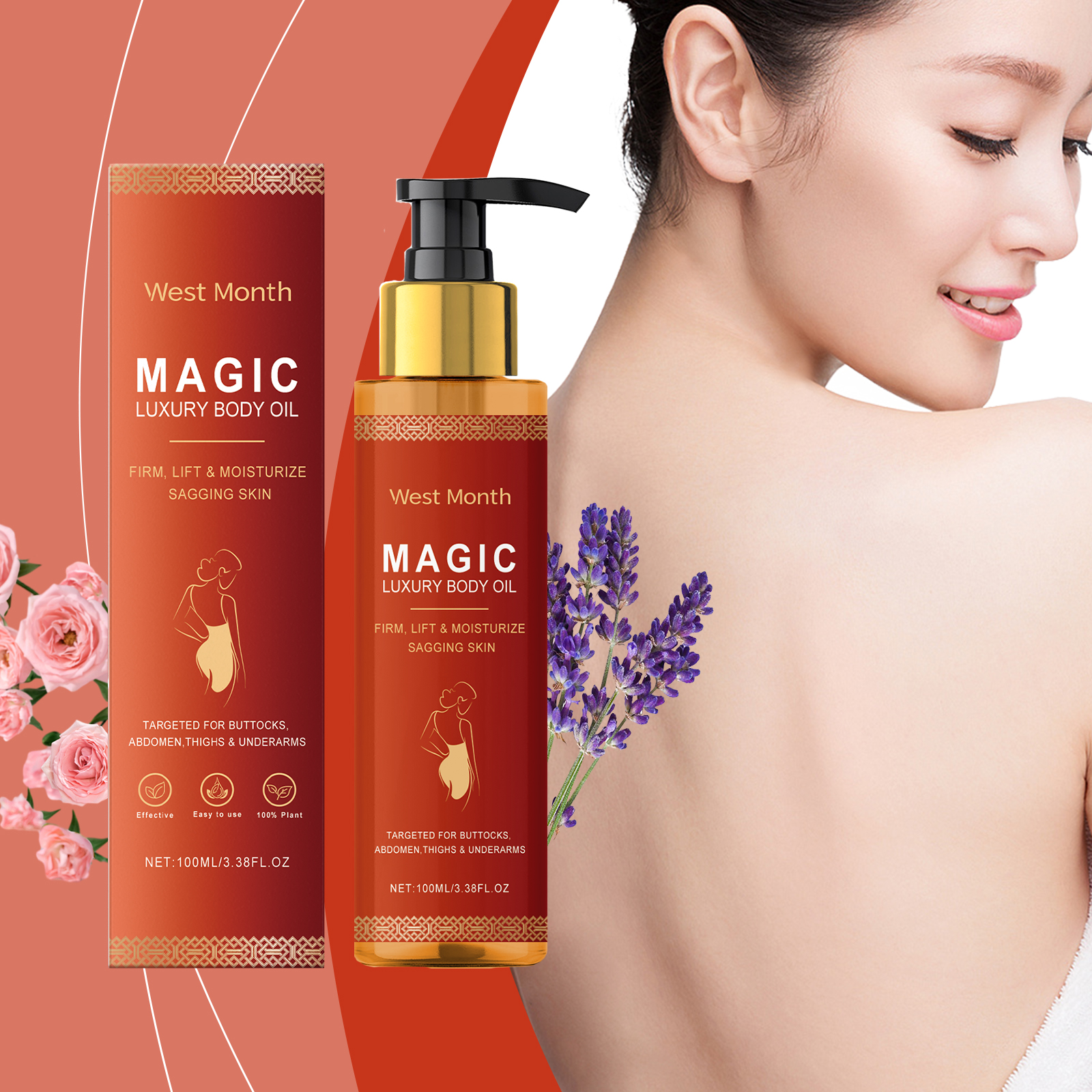 WEST MONTH Magic Luxury Body O - Luxury Skincare Products For Women recensie en prijs