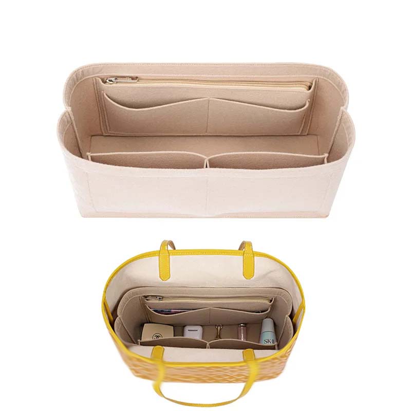 Felt Insert Bag Cosmetic Organ - Luxury Skincare Organizer recensie en prijs