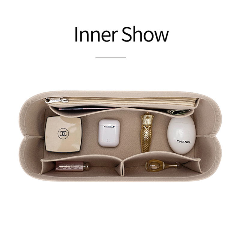 Felt Insert Bag Cosmetic Organ - Luxury Skincare Organizer recensie en prijs