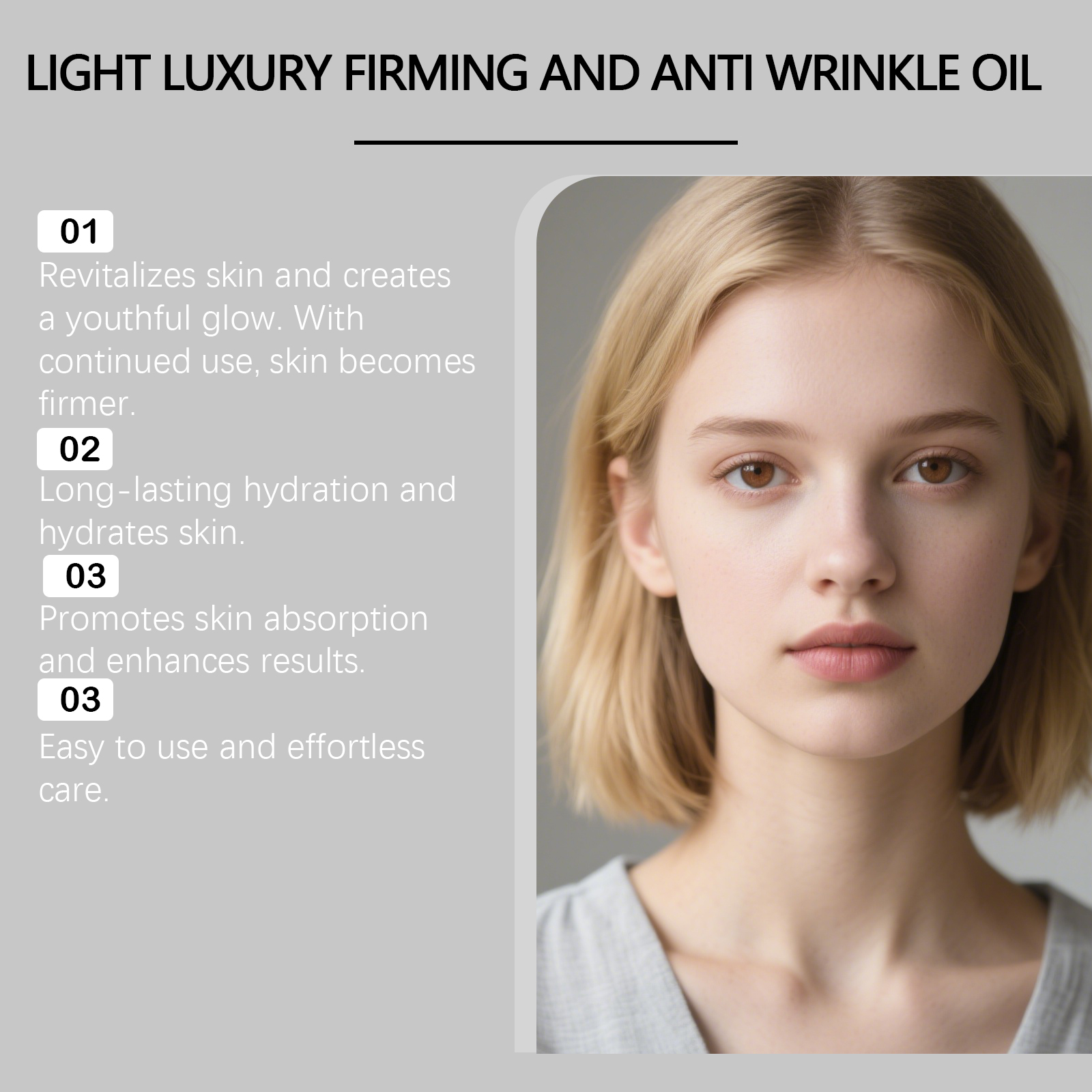 Firming Facial Care Oil Liftin - Luxury Skincare Serum recensie en prijs