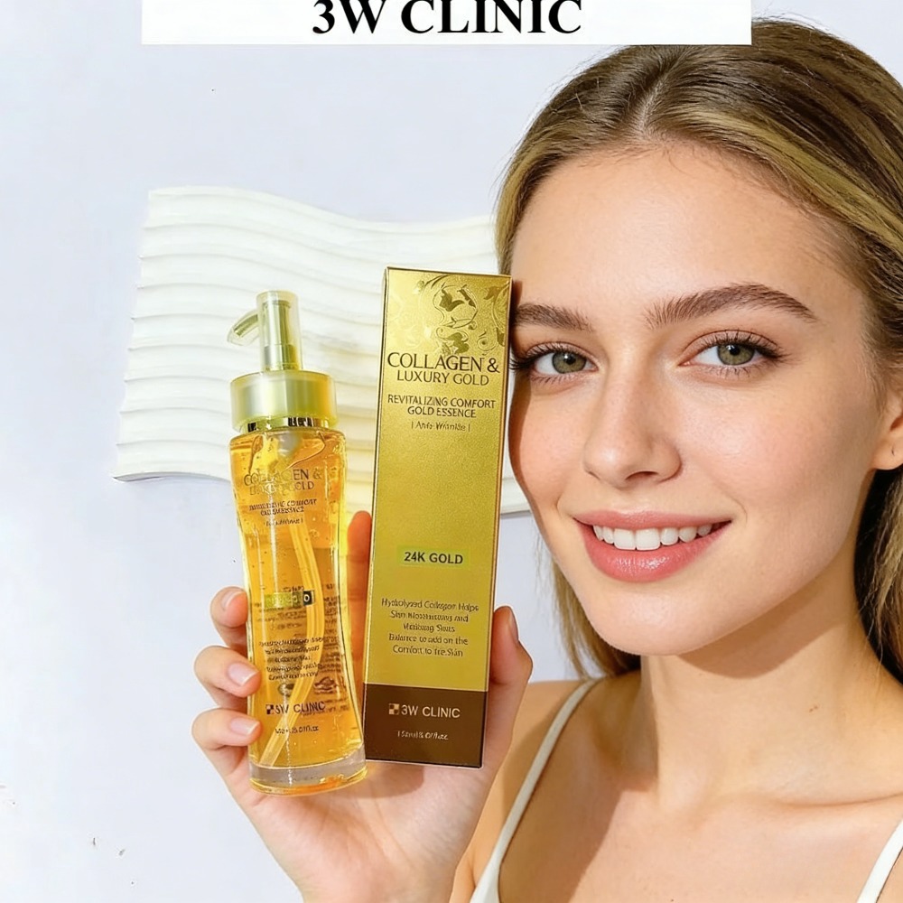 3WCLINIC Collagen & Luxury Gol - Luxury Skincare Serum recensie en prijs