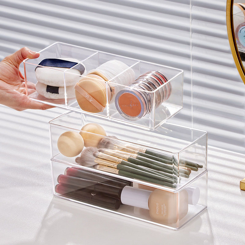 Acrylic Cosmetics Storage Box  - Luxury Skincare Organizer recensie en prijs