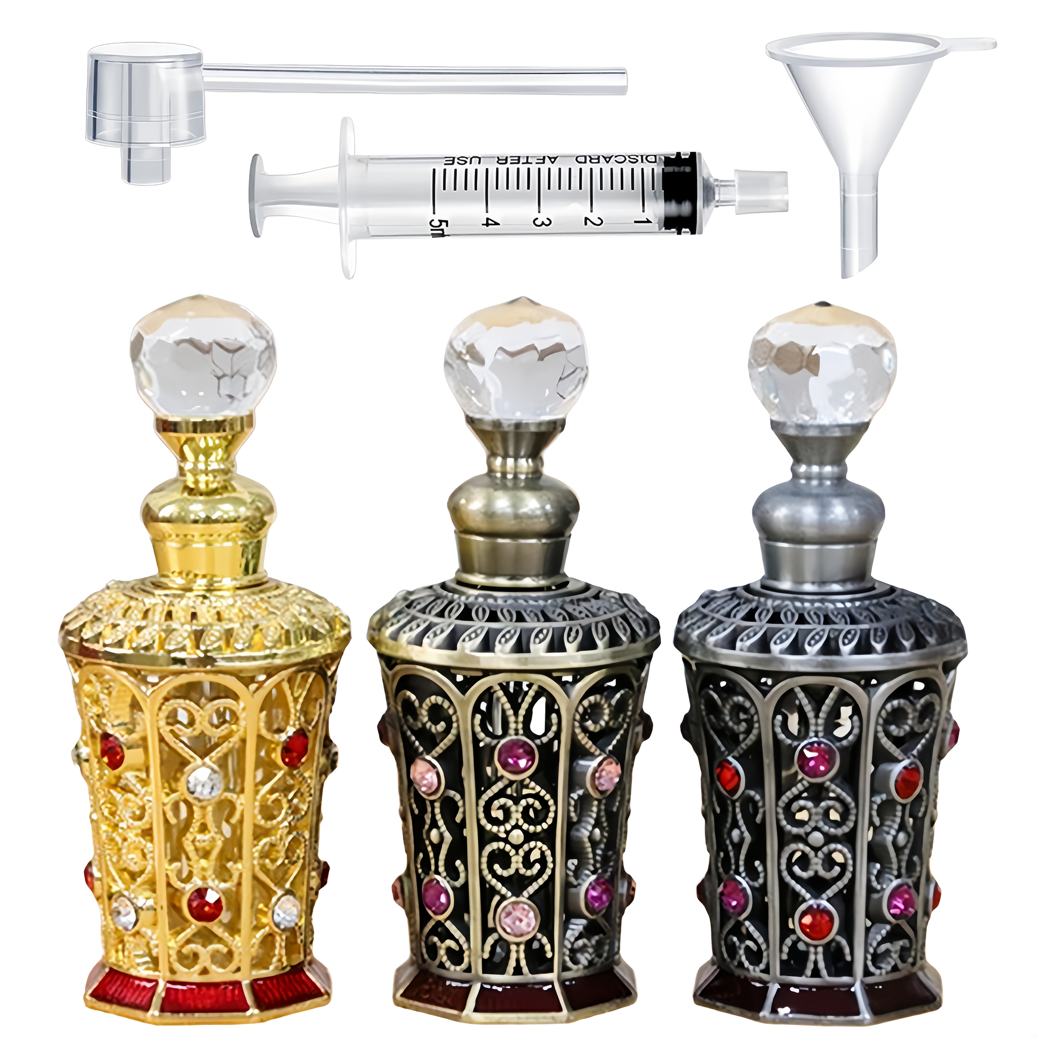 A Set of Vintage-Style Dispens - Luxury Skincare Containers recensie en prijs