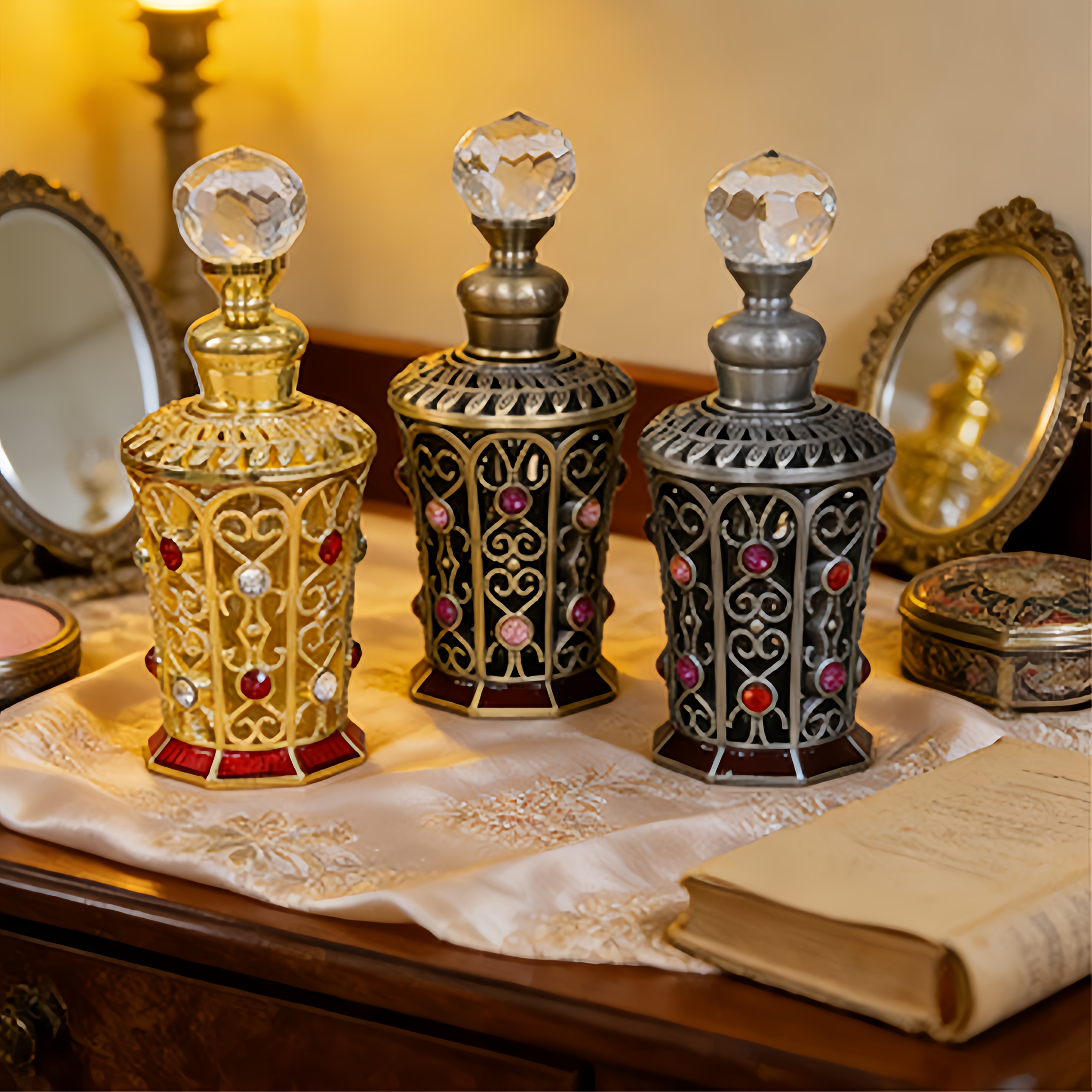A Set of Vintage-Style Dispens - Luxury Skincare Containers recensie en prijs